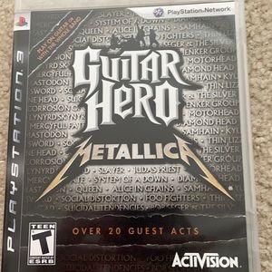 PlayStation 3 Guitar Hero Metallica